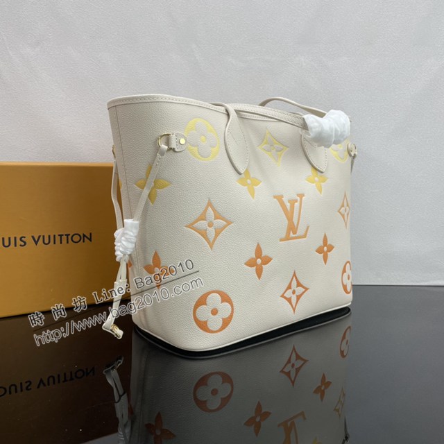 Lv路易威登2023專櫃新款Neverfull中號手袋 LV手提肩背購物袋女包 M46514 M46516 ydh5065